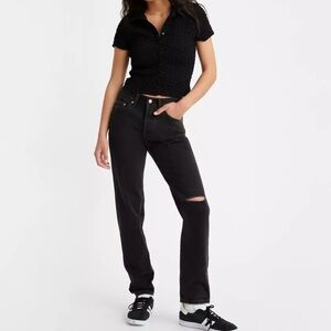 Levi’s • 501 ‘81 Classic Black Women's Jeans